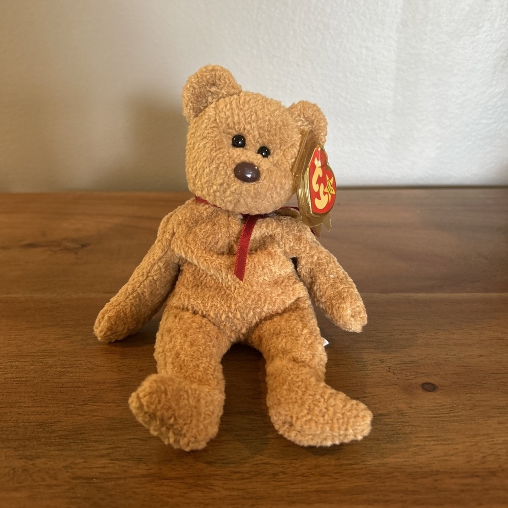 Ultra Rare Original TY Beanie Baby - Curly - Retired W/ Many Errors!